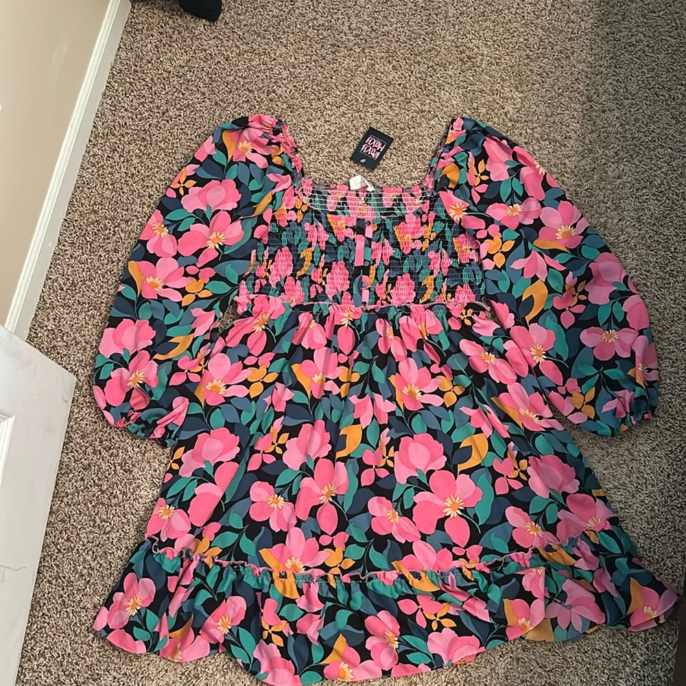FIRST LOVE by Lovelyn Floral Dress Size 2XL